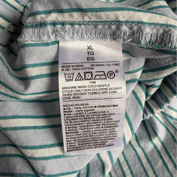 Old Navy Oversized Poplin Pajama Shorts. XL - Picture 7 of 8